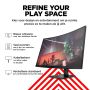 HP OMEN by HP 32c computer monitor 80 cm (31.5") 2560 x 1440 Pixels Quad HD Zwart (780K6E9#ABB) thumbnail