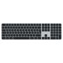 Apple Magic Keyboard toetsenbord USB + Bluetooth QWERTY Portugees Zilver, Zwart (MMMR3PO/A) thumbnail