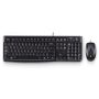 Logitech Desktop MK120 toetsenbord Inclusief muis USB Hebreeuws Zwart (920-002545) thumbnail