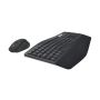 Logitech MK850 Performance Wireless Keyboard and Mouse Combo toetsenbord Inclusief muis RF-draadloos + Bluetooth Hebreeuws Zwart, Wit (920-008520) thumbnail