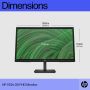HP V22v G5 computer monitor 54,5 cm (21.4") 1920 x 1080 Pixels Full HD Zwart (65P56AA#ABB) thumbnail
