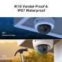 TP-Link VIGI C250 Dome IP-beveiligingscamera Binnen & buiten 2880 x 1620 Pixels Plafond (VIGI C250(4MM)) thumbnail
