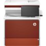 HP Color LaserJet Enterprise Flow MFP 5800zf-printer, Printen, kopiëren, scannen, faxen, Automatische documentinvoer; optionele high-capacity laden; Touchscreen; TerraJet-cartridge (58R10A) thumbnail
