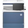 HP Color LaserJet Enterprise Flow MFP 5800zf-printer, Printen, kopiëren, scannen, faxen, Automatische documentinvoer; optionele high-capacity laden; Touchscreen; TerraJet-cartridge (58R10A) thumbnail