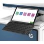 HP Color LaserJet Enterprise Flow MFP 5800zf-printer, Printen, kopiëren, scannen, faxen, Automatische documentinvoer; optionele high-capacity laden; Touchscreen; TerraJet-cartridge (58R10A) thumbnail