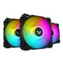 ASUS TUF Gaming TF120 ARGB Fan - Triple Fan Kit with ARGB Controller Computer behuizing Luchtkoeler 12 cm Zwart (90DA0030-B09030) thumbnail