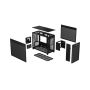 ASUS PRIME AP201 MicroATX Mini Tower Zwart (90DC00G0-B39000) thumbnail