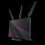 ASUS GT-AC2900 draadloze router Gigabit Ethernet Dual-band (2.4 GHz / 5 GHz) Zwart (90IG04Z0-MM2000) thumbnail