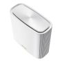 ASUS ZenWiFi AX XT8 (W-1-PK) draadloze router Gigabit Ethernet Tri-band (2.4 GHz / 5 GHz / 5 GHz) Wit (90IG0590-MO3A70) thumbnail