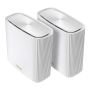 ASUS ZenWiFi AX (XT9) AX7800 2er Set Weiß Tri-band (2.4 GHz / 5 GHz / 5 GHz) Wi-Fi 6 (802.11ax) Wit 4 Intern (90IG0740-MO3B40) thumbnail