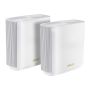 ASUS ZenWiFi AX (XT9) AX7800 2er Set Weiß Tri-band (2.4 GHz / 5 GHz / 5 GHz) Wi-Fi 6 (802.11ax) Wit 4 Intern (90IG0740-MO3B40) thumbnail