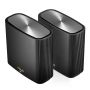 ASUS ZenWiFi AX (XT9) AX7800 1er Pack Schwarz Tri-band (2.4 GHz / 5 GHz / 5 GHz) Wi-Fi 6 (802.11ax) Zwart 4 Intern (90IG0740-MO3B50) thumbnail