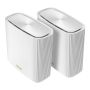 ASUS ZenWiFi AX (XT9) AX7800 1er Pack Weiß Tri-band (2.4 GHz / 5 GHz / 5 GHz) Wi-Fi 6 (802.11ax) Wit 4 Intern (90IG0740-MO3B60) thumbnail