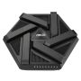 ASUS RT-AXE7800 draadloze router Tri-band (2,4 GHz / 5 GHz / 6 GHz) Zwart (90IG07B0-MU9B00) thumbnail