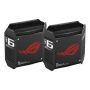 ASUS ROG Rapture GT6 (B-2-PK) Tri-band (2.4 GHz / 5 GHz / 5 GHz) Wi-Fi 6 (802.11ax) Zwart 4 Intern (90IG07F0-MU9A20) thumbnail
