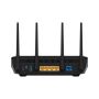 ASUS RT-AX5400 draadloze router Gigabit Ethernet Dual-band (2.4 GHz / 5 GHz) Zwart (90IG0860-MO9B00) thumbnail