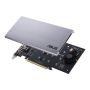 ASUS HYPER M.2 X16 CARD V2 interfacekaart/-adapter Intern (90MC06P0-M0EAY0) thumbnail