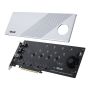 ASUS Hyper M.2 x16 Gen 4 interfacekaart/-adapter Intern (90MC08A0-M0EAY0) thumbnail