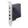 ASUS ThunderboltEX 4 interfacekaart/-adapter Intern Mini DisplayPort, PCIe, Thunderbolt, USB 2.0, USB 3.2 Gen 2 (3.1 Gen 2) (90MC09P0-M0EAY0) thumbnail