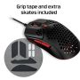 HyperX Pulsefire Haste Gaming muis (zwart-rood) (4P5E3AA) thumbnail
