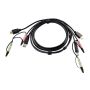ATEN 1.8M USB HDMI KVM Kabel met Geluid (2L-7D02UH) thumbnail