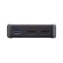 ATEN UH3233 Bedraad USB 3.2 Gen 1 (3.1 Gen 1) Type-C Zwart (UH3233-AT) thumbnail