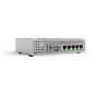 Allied Telesis AT-GS910/5-30 netwerk-switch Unmanaged Gigabit Ethernet (10/100/1000) 1U Grijs (AT-GS910/5-30) thumbnail