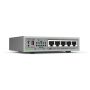 Allied Telesis AT-GS910/5E-30 netwerk-switch Unmanaged Gigabit Ethernet (10/100/1000) 1U Grijs (AT-GS910/5E-30) thumbnail