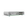 Allied Telesis AT-GS910/8E-30 netwerk-switch Unmanaged Gigabit Ethernet (10/100/1000) 1U Grijs (AT-GS910/8E-30) thumbnail