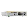 Allied Telesis AT-IE210L-10GP-60 Managed L2 Gigabit Ethernet (10/100/1000) Power over Ethernet (PoE) Grijs (AT-IE210L-10GP-60) thumbnail