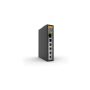 Allied Telesis IS130-6GP Unmanaged L2 Gigabit Ethernet (10/100/1000) Power over Ethernet (PoE) Zwart (AT-IS130-6GP-80) thumbnail