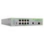 Allied Telesis AT-GS910/10XST-50 netwerk-switch Unmanaged 10G Ethernet (100/1000/10000) Grijs (GS910/10XST-50) thumbnail