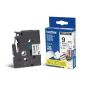 Brother TZe-221 labelprinter-tape Zwart op wit (TZE-221) thumbnail