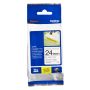 Brother TZeS251 labelprinter-tape Zwart op wit TZ (TZE-S251) thumbnail