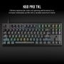 Corsair K60 PRO TKL toetsenbord USB QWERTY US International Zwart (CH-911D01A-NA) thumbnail