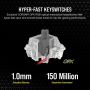 Corsair K60 PRO TKL toetsenbord USB QWERTY US International Zwart (CH-911D01A-NA) thumbnail