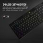 Corsair K100 AIR toetsenbord USB + RF Wireless + Bluetooth QWERTY Engels Zwart (CH-913A01U-NA) thumbnail