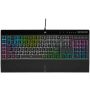Corsair K55 RGB PRO XT toetsenbord USB QWERTY Engels Zwart (CH-9226715-NA) thumbnail