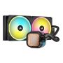 Corsair H115I Processor Kit voor vloeistofkoeling 14 cm Zwart (CW-9061002-WW) thumbnail