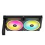Corsair H115I Processor Kit voor vloeistofkoeling 14 cm Zwart (CW-9061002-WW) thumbnail
