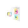 Corsair H100I Processor Hybride koeler 12 cm Wit (CW-9061005-WW) thumbnail