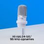 HyperX SoloCast - USB Microphone (White) Wit Microfoon voor spelcomputers (519T2AA) thumbnail