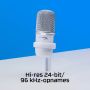 HyperX SoloCast - USB Microphone (White) Wit Microfoon voor spelcomputers (519T2AA) thumbnail