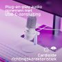 HyperX SoloCast - USB Microphone (White) Wit Microfoon voor spelcomputers (519T2AA) thumbnail