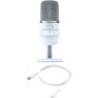 HyperX SoloCast - USB Microphone (White) Wit Microfoon voor spelcomputers (519T2AA) thumbnail