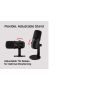 HyperX SoloCast - USB Microphone (White) Wit Microfoon voor spelcomputers (519T2AA) thumbnail