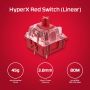 HyperX Alloy Origins Core PBT HX Red - Mechanical Gaming Keyboard (639N7AA) thumbnail