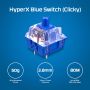 HyperX Alloy Origins Core PBT HX Red - Mechanical Gaming Keyboard (639N7AA) thumbnail