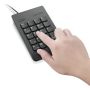 Lenovo KBD_BO Num Keypad 1 numeriek toetsenbord Universeel USB Zwart (4Y40R38905) thumbnail