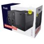 Trust Paxxon 1000VA UPS - Noodstroomvoorziening – 4 stopcontacten – 600W capaciteit – Zwart (23504) thumbnail